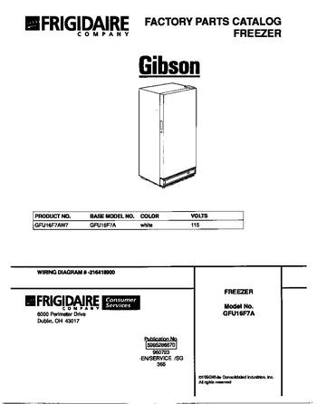 Diagram for GFU16F7AW7