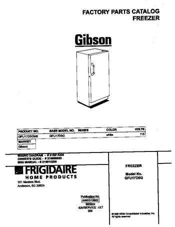 Diagram for GFU17D5GW0