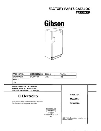 Diagram for GFU17F7GW5