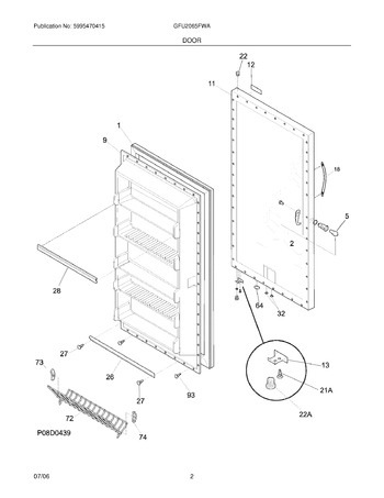 Diagram for GFU2065FWA