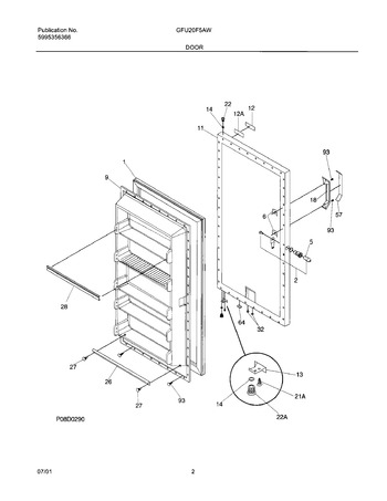 Diagram for GFU20F5AW0