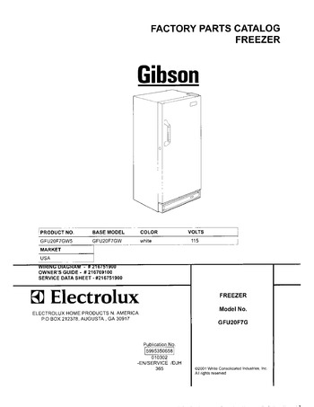 Diagram for GFU20F7GW5