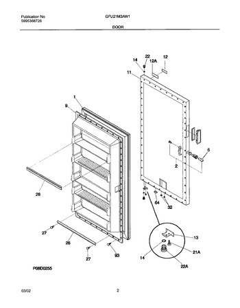 Diagram for GFU21M3AW1