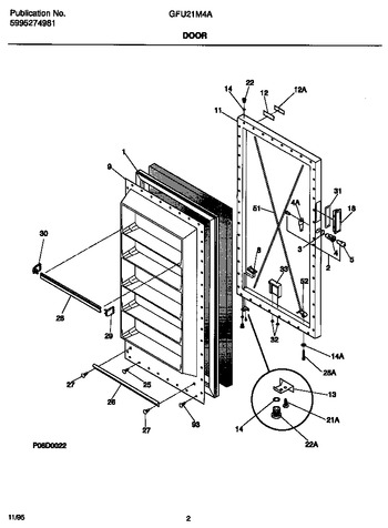 Diagram for GFU21M4AW4