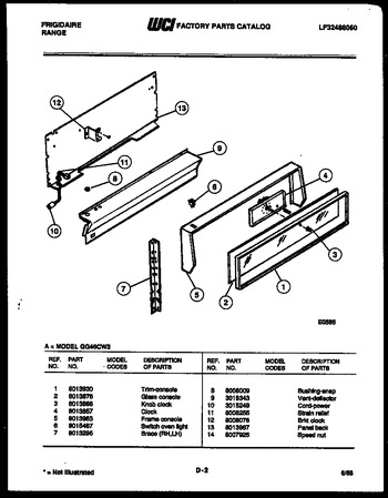 Diagram for GG46CW3