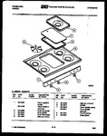 Diagram for 03 - Cooktop Parts