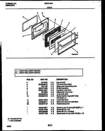 Diagram for GGF314BADA