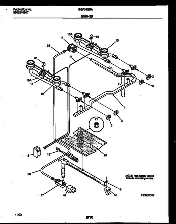 Diagram for GGF345BAWA