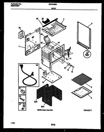 Diagram for GGF345BAWA