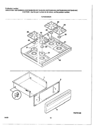 Diagram for GGF354BHDB