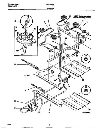 Diagram for GGF356BBWD