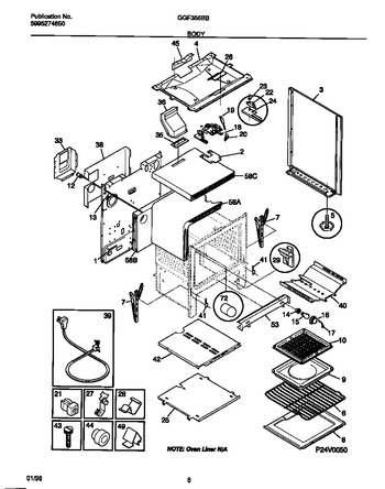 Diagram for GGF356BBWD