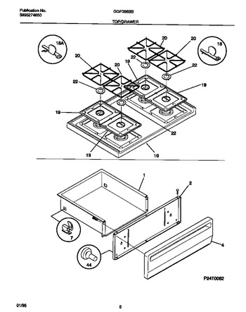 Diagram for GGF356BBWD