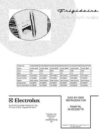 Diagram for GHSC239TDS0