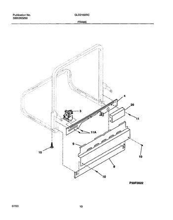 Diagram for GLD2150RCS0