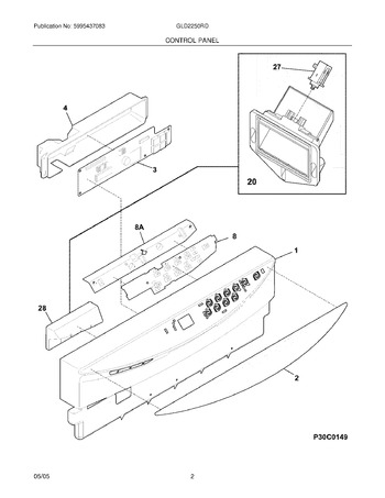 Diagram for GLD2250RDS1