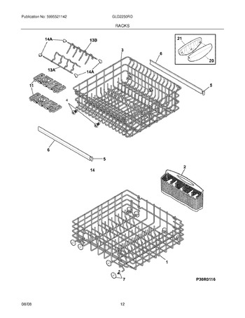 Diagram for GLD2250RDB5