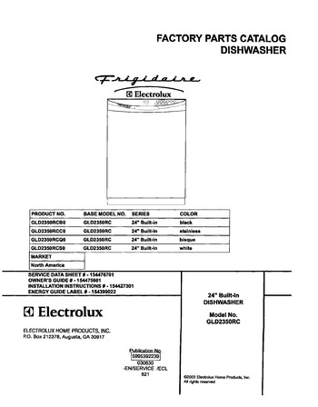 Diagram for GLD2350RCB0