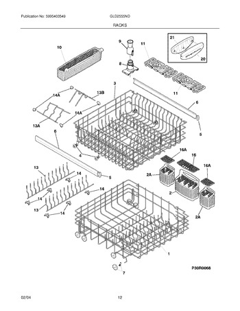 Diagram for GLD2555NDB0