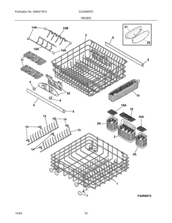 Diagram for GLD2860RDS0