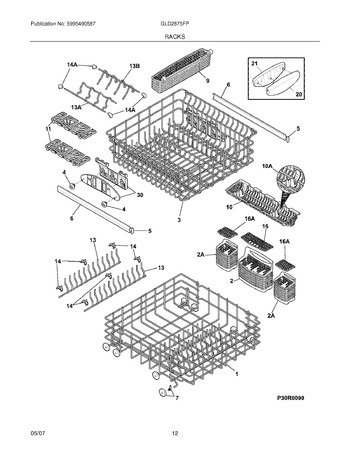 Diagram for GLD2875FPW0