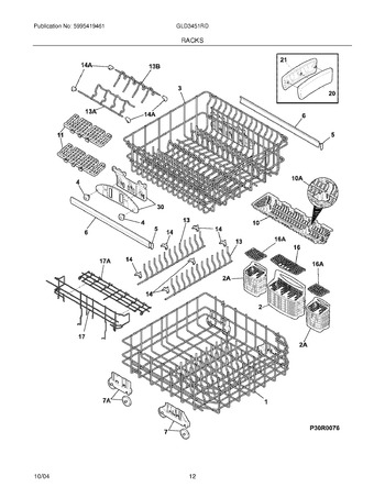 Diagram for GLD3451RDS0