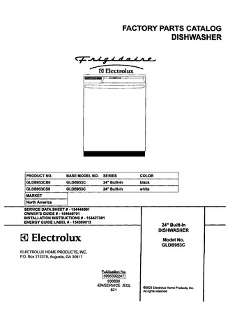 Diagram for GLDB953CB0