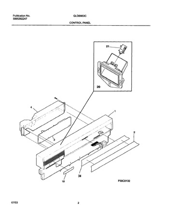 Diagram for GLDB953CB0