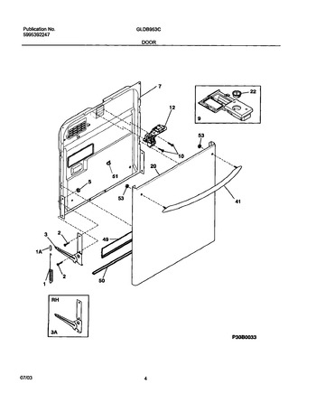 Diagram for GLDB953CB0