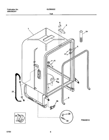 Diagram for GLDB953CB0