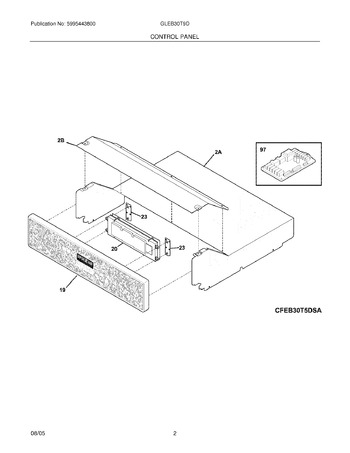 Diagram for GLEB30T9DQB