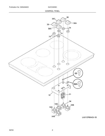 Diagram for GLEC36S8CBB