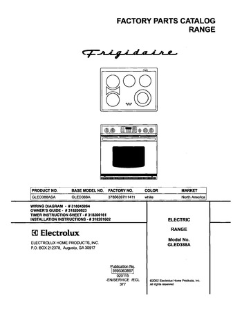 Diagram for GLED388ASA