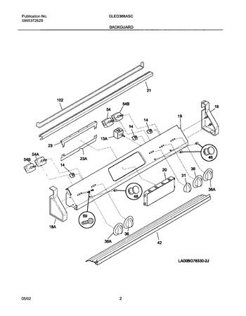 Diagram for GLED388ASC