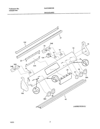 Diagram for GLED388CSB