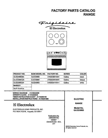 Diagram for GLED388DBA