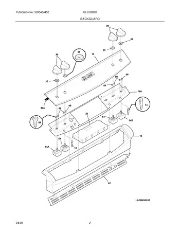 Diagram for GLED388DSB