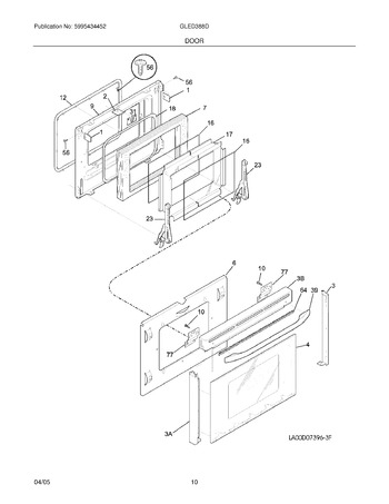 Diagram for GLED388DSB