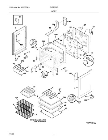 Diagram for GLEF369DBK