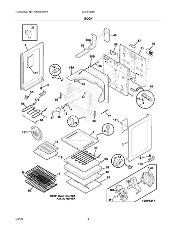 Diagram for GLEF384HQB