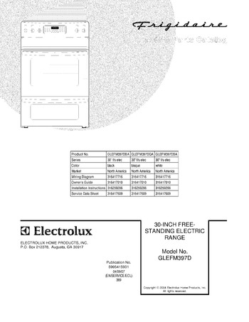 Diagram for GLEFM397DQA