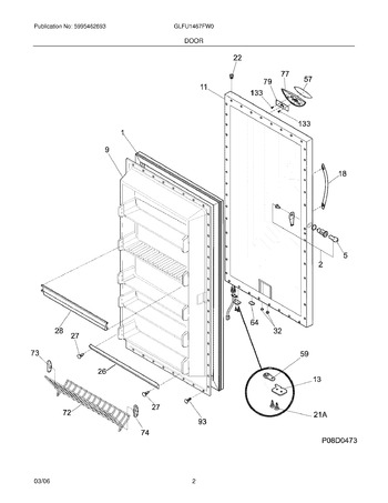 Diagram for GLFU1467FW0