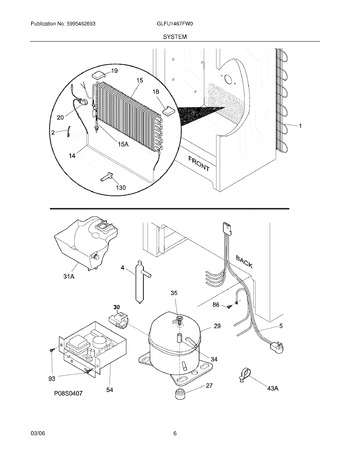 Diagram for GLFU1467FW0