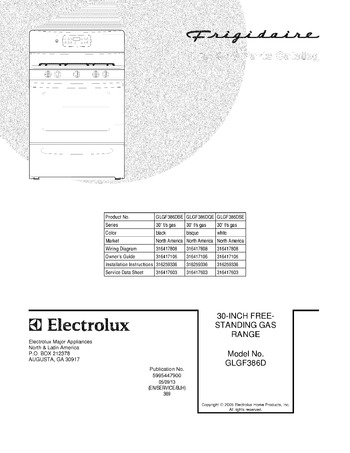 Diagram for GLGF386DSE