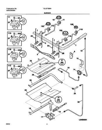 Diagram for GLGF388ASE