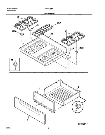 Diagram for GLGF388ASE