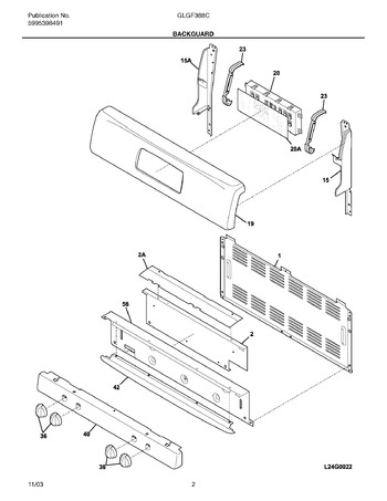 Diagram for GLGF388CSB