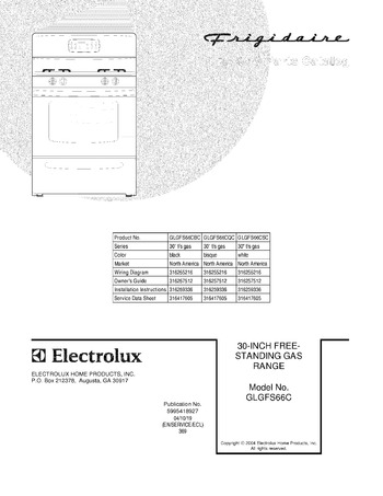 Diagram for GLGFS66CSC