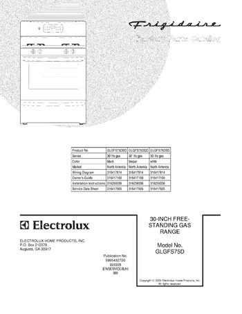 Diagram for GLGFS75DBD