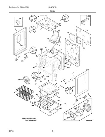 Diagram for GLGFS75DSF